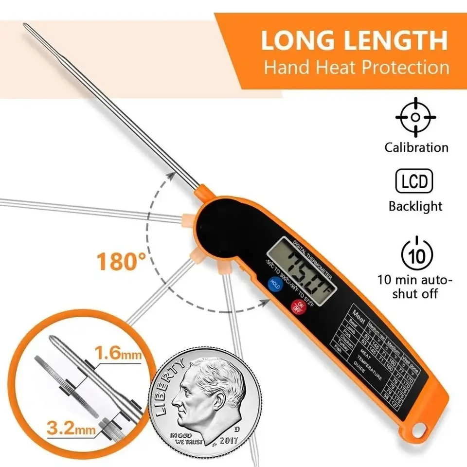 Waterproof Digital Kitchen Foo - Camping Cooking Meat 评论和价格