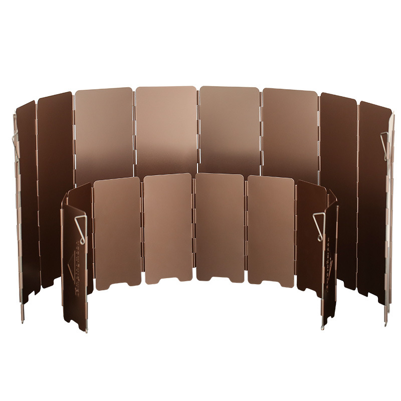 10 Plates Bronze-coloured Fold - Camping Cooking Plate 评论和价格