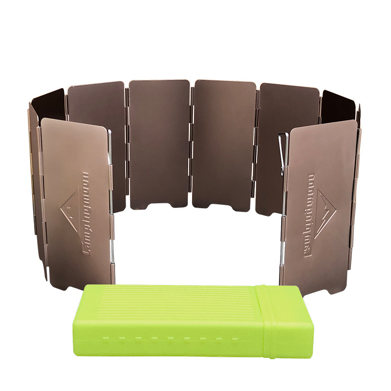 10 Plates Bronze-coloured Fold - Camping Cooking Plate 评论和价格