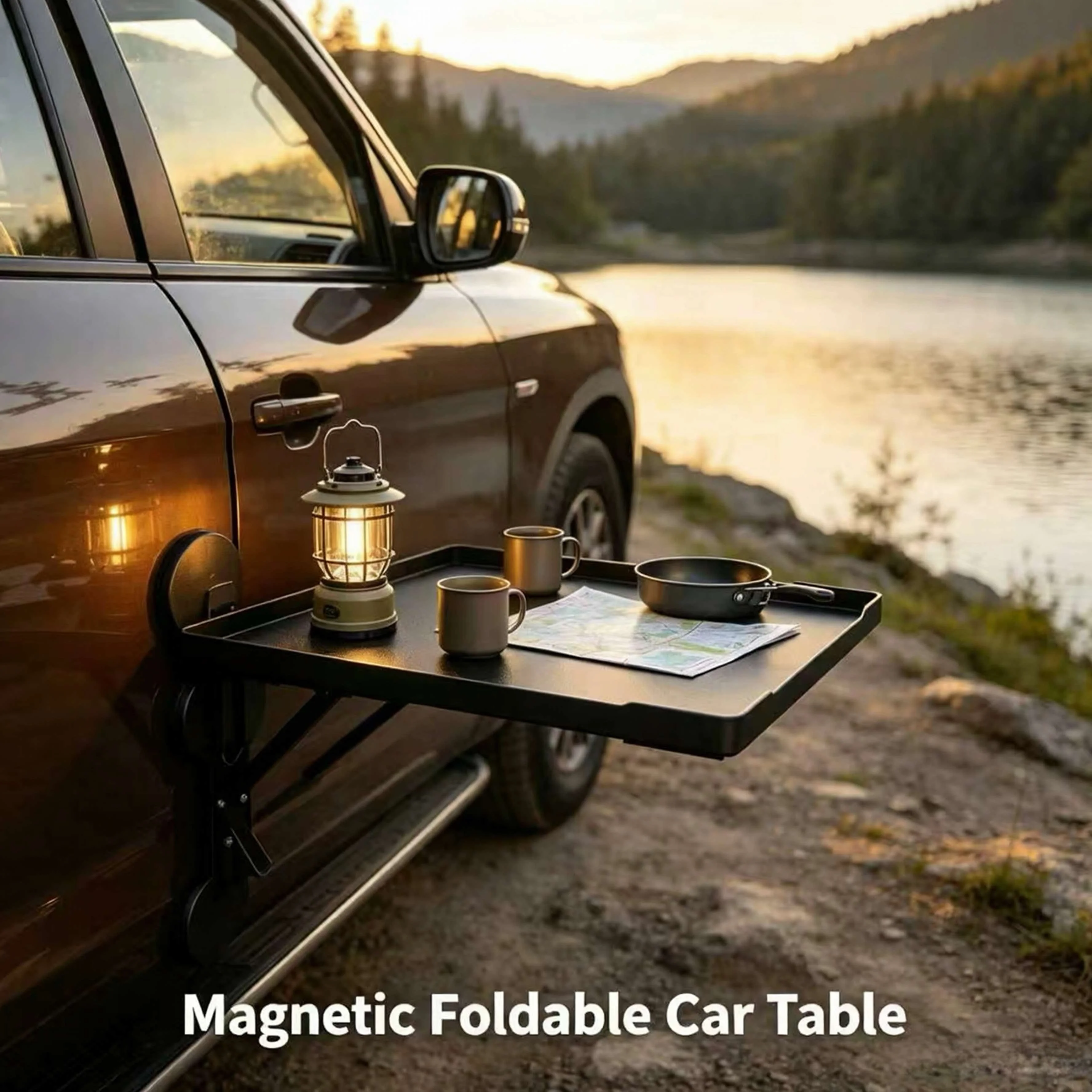 Portable Car Side Door Hanging - Camping Cooking Table Foldable 评论和价格