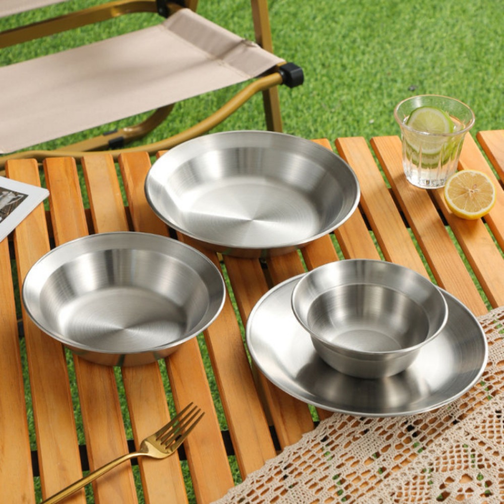 Stainless steel cutlery set pl - Camping Cooking Plate 评论和价格