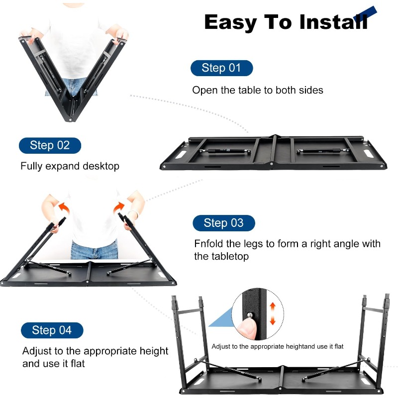 Camping Table Adjustable Foldi - Camping Outdoor Cooking Table 评论和价格