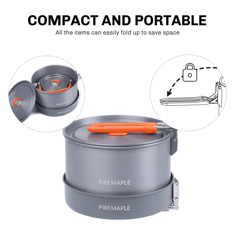 Fire Maple Camping Cookware Ut - Camping Cooking Utensils Kit 评论和价格