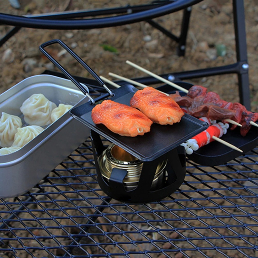 Camping Frying Pan Outdoor Por - Camping Cooking Plate 评论和价格