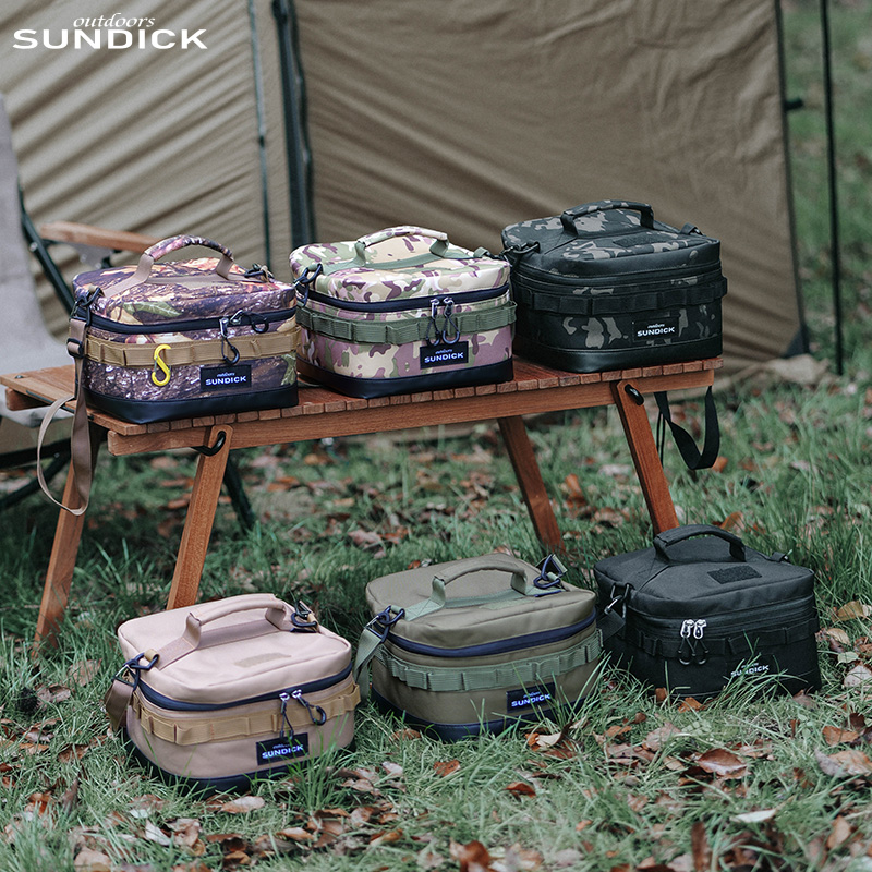 1 Black/Brown/Army Green/Camo  - Camping Cooking Organizer 评论和价格