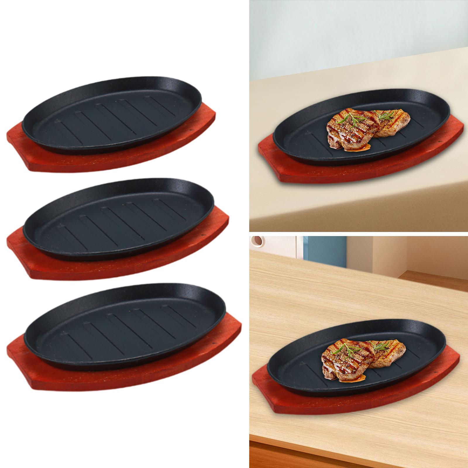 Cast Iron Steak Plate Griddle  - Skillet Cast Iron Camp 评论和价格