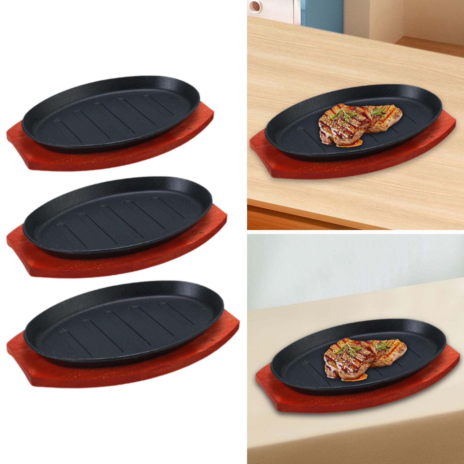 Cast Iron Steak Plate Griddle  - Skillet Cast Iron Camp 评论和价格