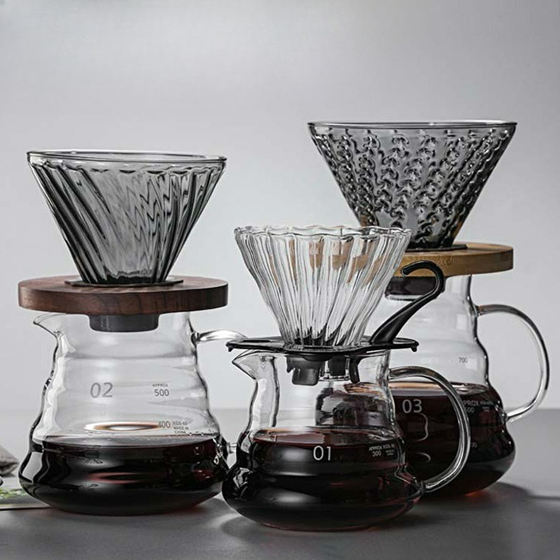 Pour Over Coffee Maker Set Hig - Camping Cooking Gear 评论和价格