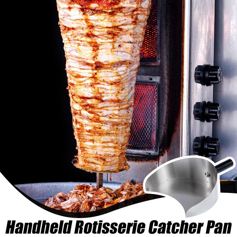 Handheld Meat Catcher Barbecue - Camping Cooking Meat 评论和价格