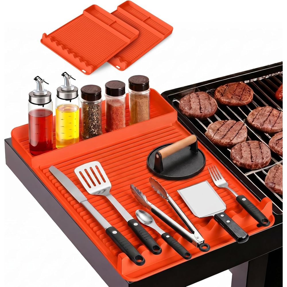Heat Resistant Silicone Grill  - Camping Cooking Area 评论和价格