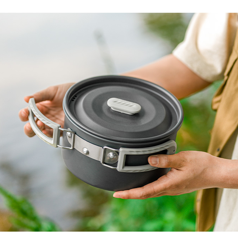 Naturehike Outdoor Pot Set,Cam - Camping Cooking Set Stainless Steel 评论和价格