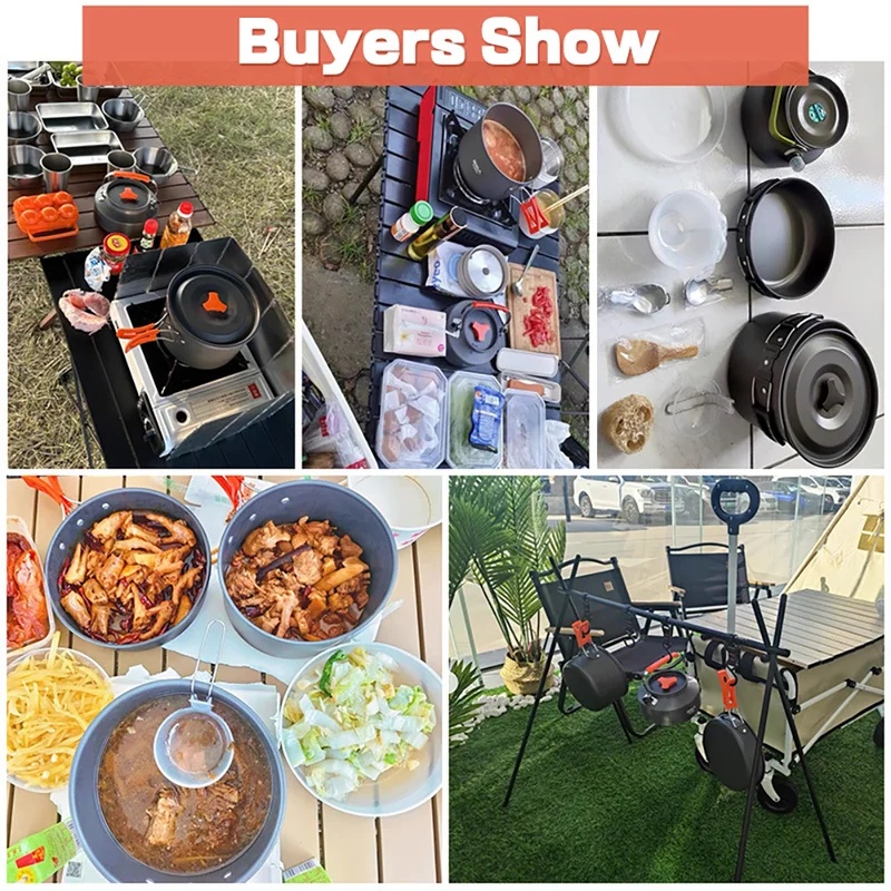 Camping Cooking set Camping Co - Camping Cooking Utensils Kit 评论和价格