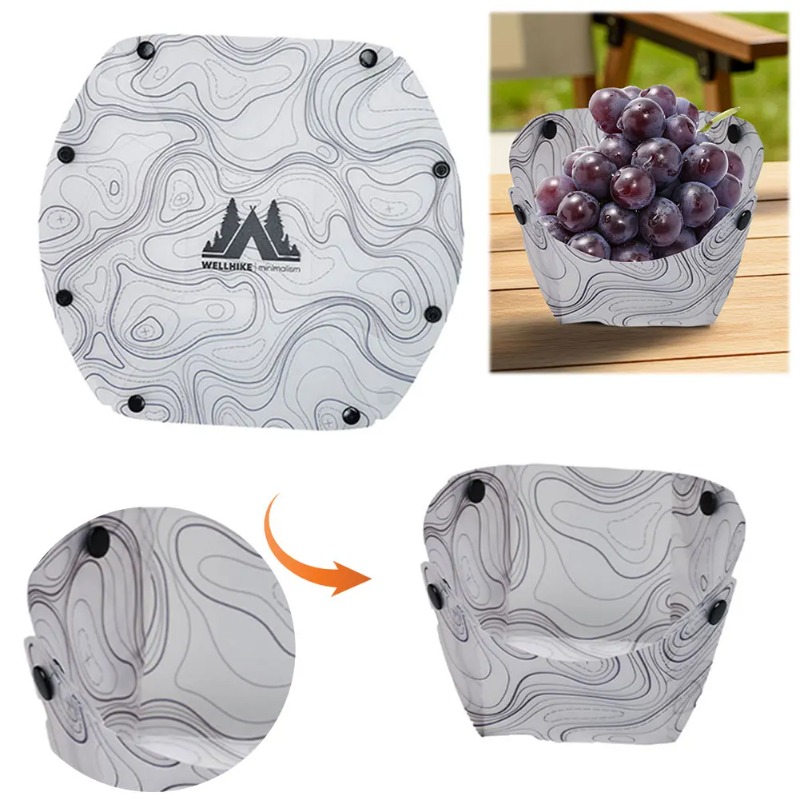 Foldable Camping Tableware Por - Camping Cooking Plate 评论和价格