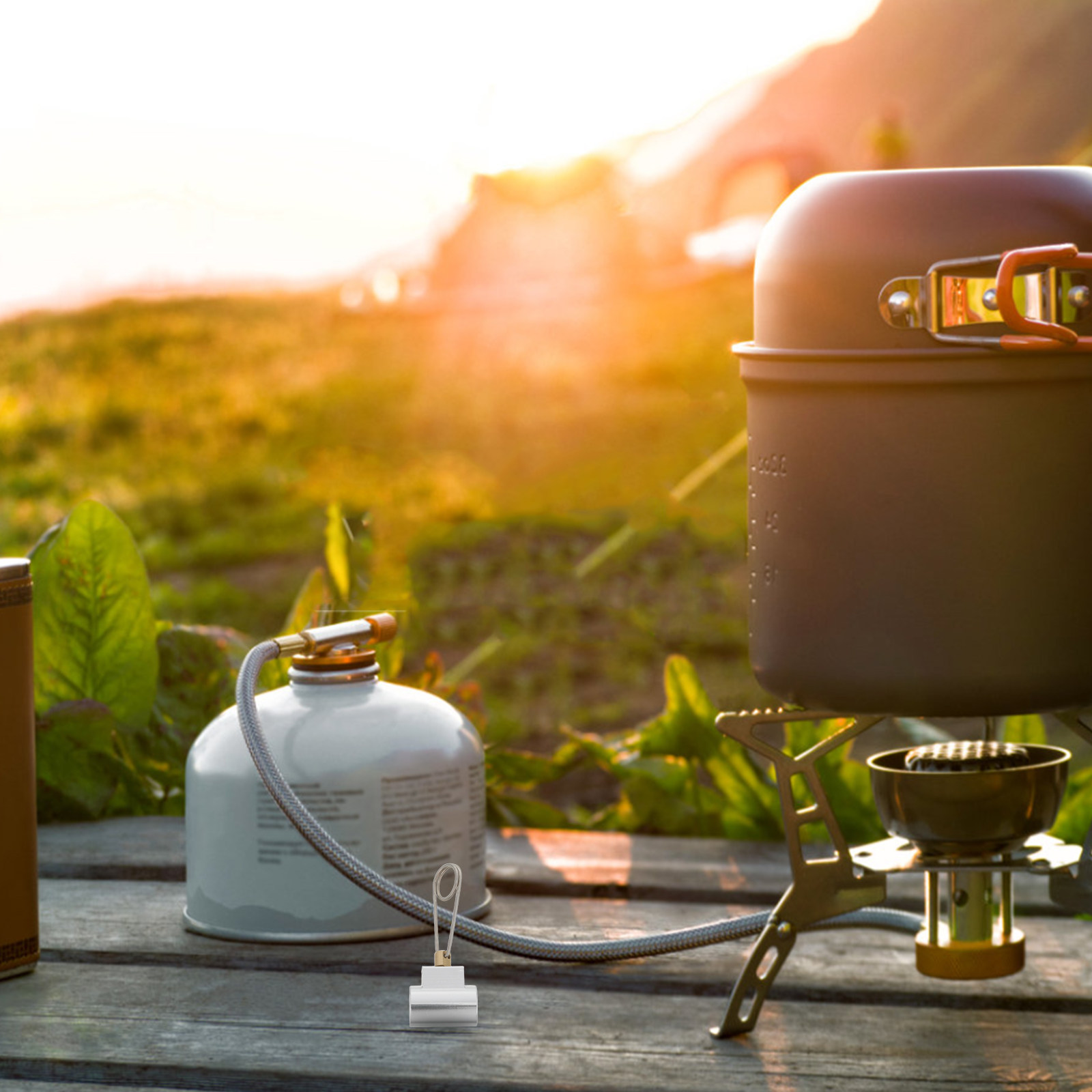 Leak-Proof Camping Gas Caniste - Camping Cooking Canister 评论和价格